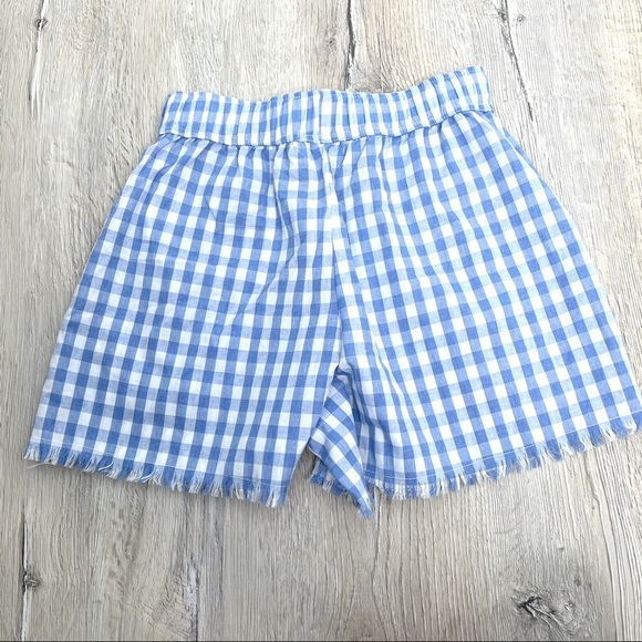 Seek The Label Australia Blue & White Plaid Shorts - Picture 2 of 10